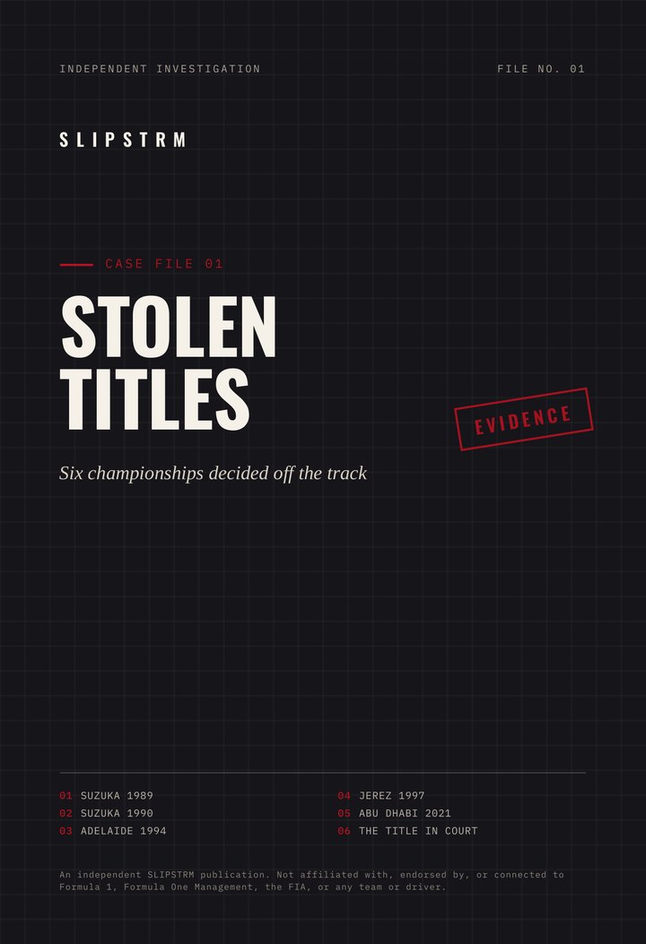 Cover of SLIPSTRM Case File 01: Stolen Titles
